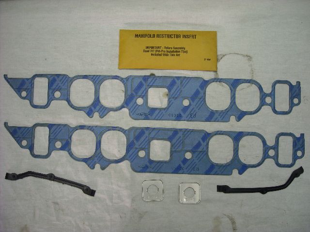 Chevrolet Van (1971-1996) air scoop gasket set (7.4)