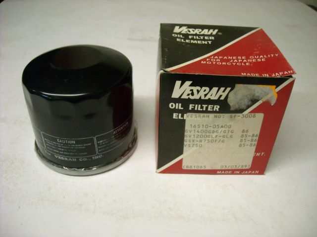 SUZUKI GV1200, GV1400, VS750 oil filter (16510-05A00)